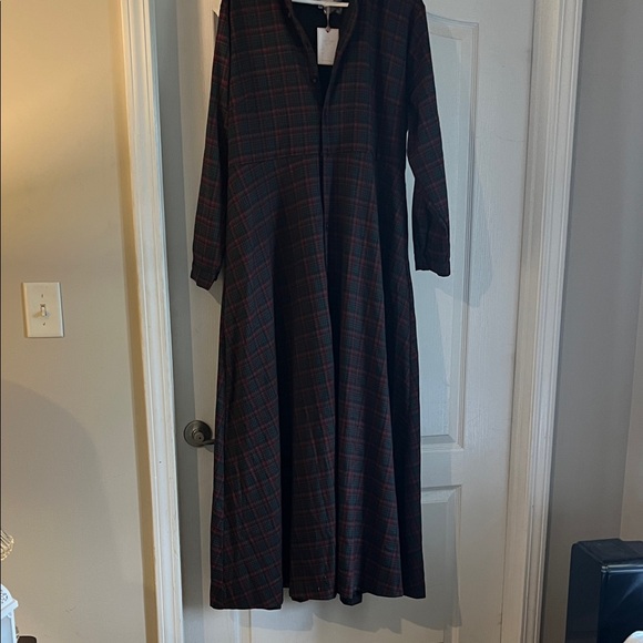 Dainty Jewells Dresses & Skirts - Dainty Jewells Black and Red Checkered Long Sleeve Dress